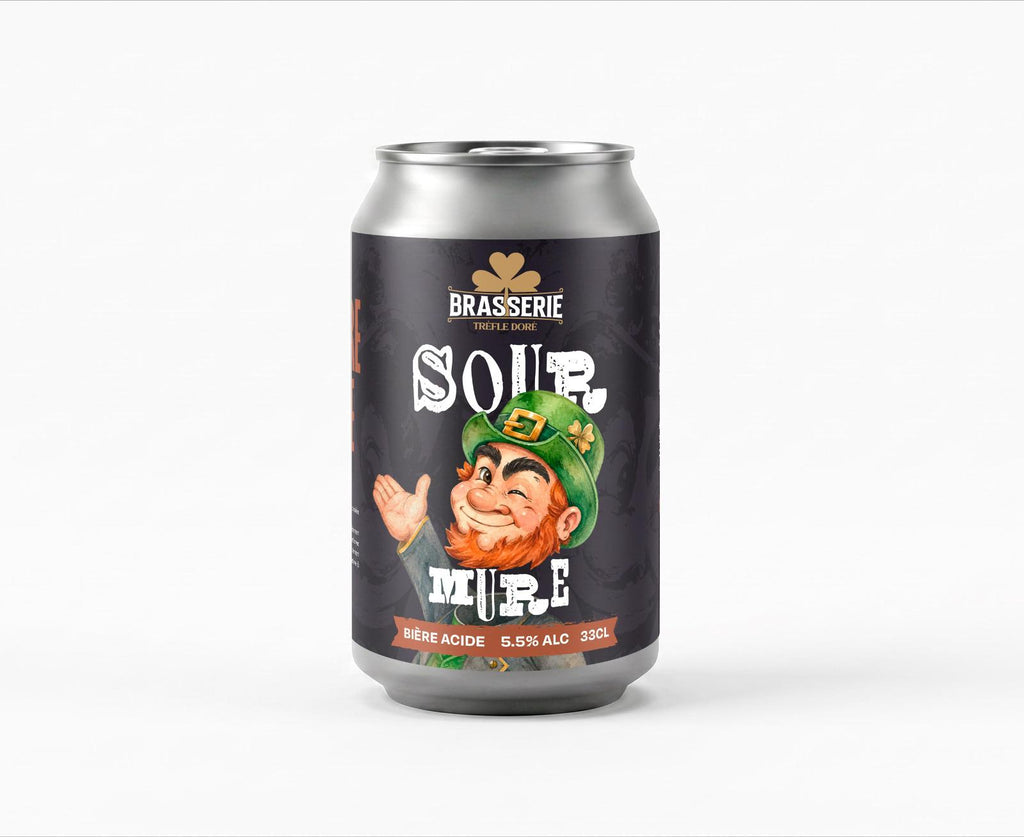 Bière Sour Mûre Rhubarbe