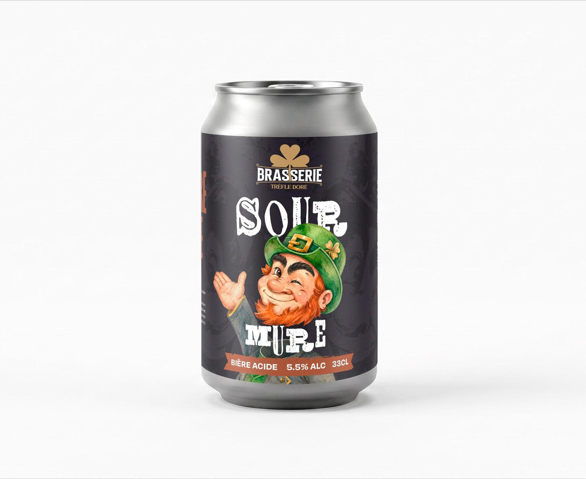 Bière Sour Mûre Rhubarbe