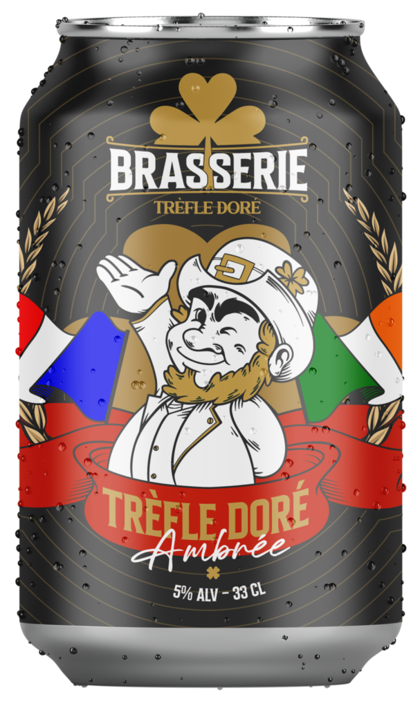 Bières AMBREE artisanales français - Brasserie du Trèfle doré