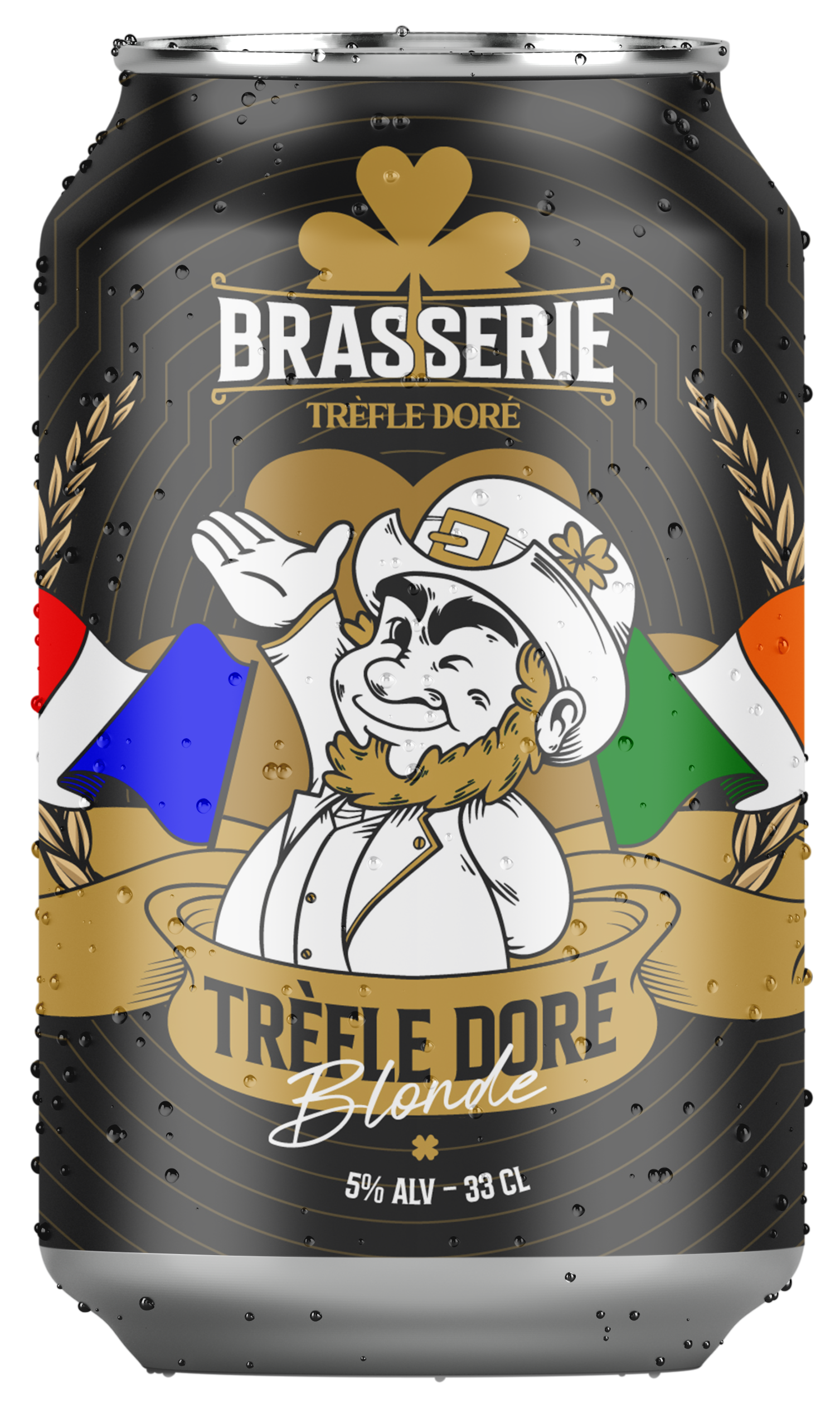 Bières BLONDES artisanales français - Brasserie du Trèfle doré