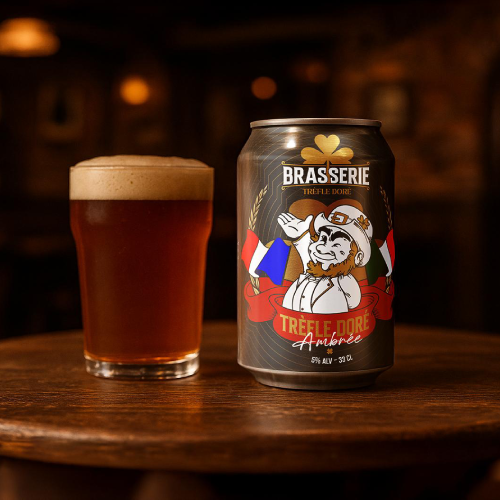 Bières artisanales français - Brasserie du Trèfle doré