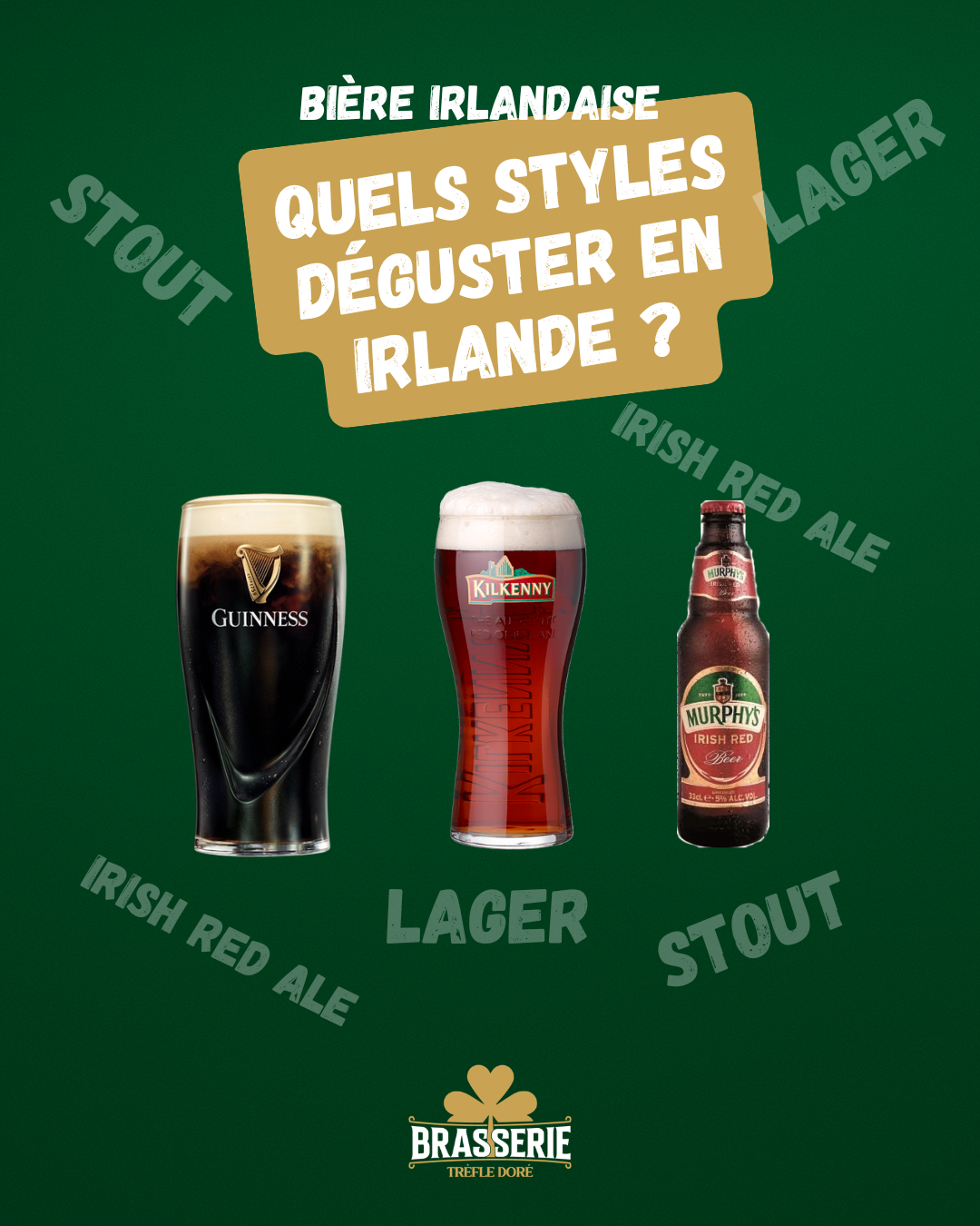 Bière irlandaise : quels styles déguster en Irlande ?