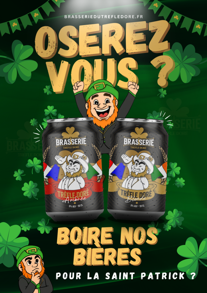 Distribution Saint Patrick de nos bières
